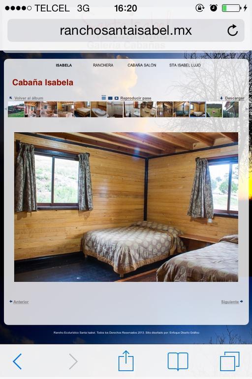 Cabanas Santa Isabel Vila Refugio Exterior foto